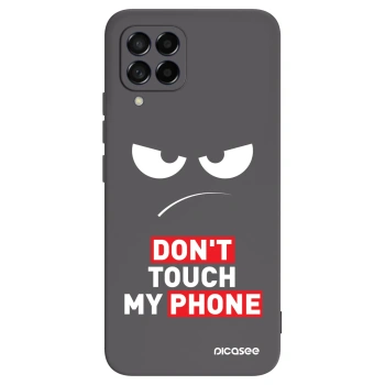 Hülle für Samsung Galaxy M53 5G - Angry Eyes - Transparent