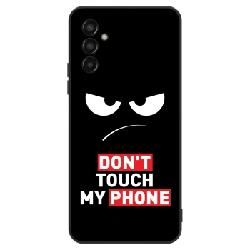 Hülle für Samsung Galaxy M13 M135F - Angry Eyes - Transparent