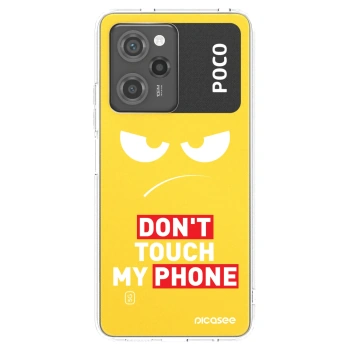 Picasee Xiaomi Poco X5 Pro Hülle - Transparentes Silikon - Angry Eyes - Transparent