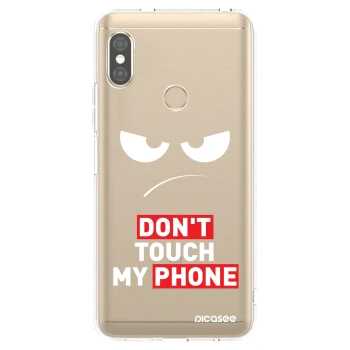 Hülle für Xiaomi Redmi Note 5 Global - Angry Eyes - Transparent