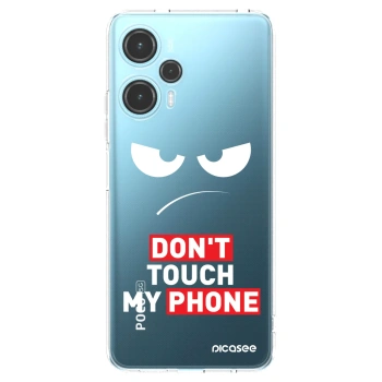 Picasee Xiaomi Poco F5 Hülle - Transparentes Silikon - Angry Eyes - Transparent