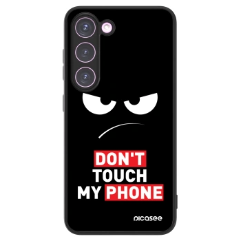 Picasee ULTIMATE CASE PowerShare für Samsung Galaxy S23 5G - Angry Eyes - Transparent