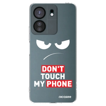 Picasee Xiaomi Redmi 13C 4G Hülle - Transparentes Silikon - Angry Eyes - Transparent