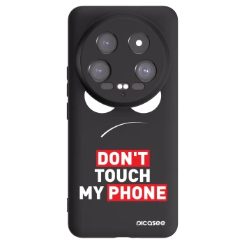 Picasee Xiaomi 14 Ultra Hülle - Schwarzes Silikon - Angry Eyes - Transparent