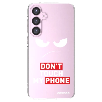 Picasee Samsung Galaxy A55 5G A556B Hülle - Transparentes Silikon - Angry Eyes - Transparent