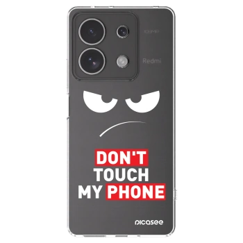 Picasee Xiaomi Redmi Note 13 4G Hülle - Transparentes Silikon - Angry Eyes - Transparent