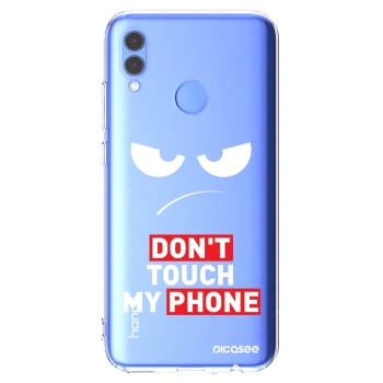 Picasee Honor 10 Lite Hülle - Transparentes Silikon - Angry Eyes - Transparent