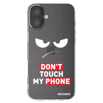 Picasee Apple iPhone 16 Plus Hülle - Transparentes Silikon - Angry Eyes - Transparent