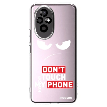 Picasee Honor 200 5G Hülle - Transparentes Silikon - Angry Eyes - Transparent