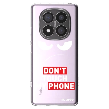Picasee Xiaomi Redmi Note 14 Pro+ 5G Hülle - Transparentes Silikon - Angry Eyes - Transparent