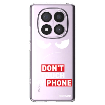 Picasee Xiaomi Redmi Note 14 Pro 4G Hülle - Transparentes Silikon - Angry Eyes - Transparent