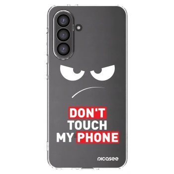 Picasee Samsung Galaxy A36 5G Hülle - Transparentes Silikon - Angry Eyes - Transparent