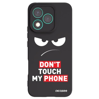 Picasee Honor 400 Lite 5G Hülle - Schwarzes Silikon - Angry Eyes - Transparent