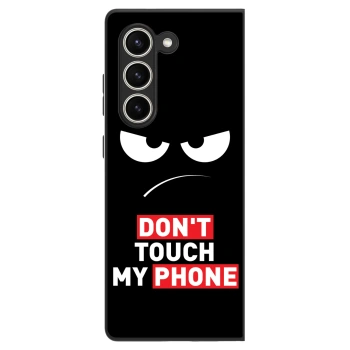 Hülle für Samsung Galaxy Z Fold5 5G - Angry Eyes - Transparent
