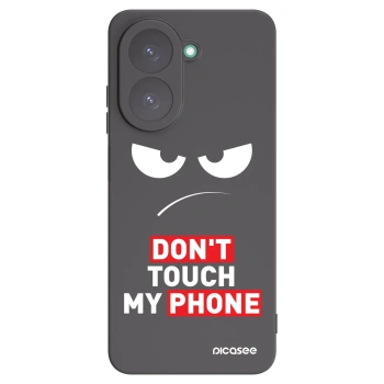Picasee Xiaomi Redmi A5 Hülle - Schwarzes Silikon - Angry Eyes - Transparent