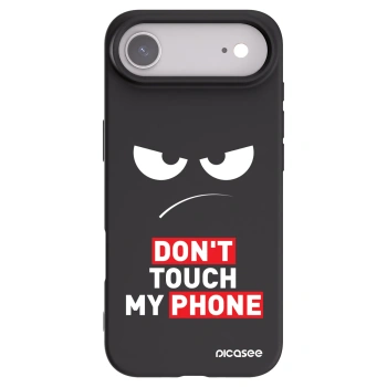 Picasee Apple iPhone Air Hülle - Schwarzes Silikon - Angry Eyes - Transparent