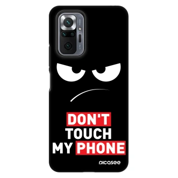 Hülle für Xiaomi Redmi Note 10 Pro - Angry Eyes - Transparent