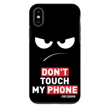 Hülle für Apple iPhone X/XS - Angry Eyes - Transparent