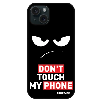 Hülle für Apple iPhone 15 Plus - Angry Eyes - Transparent