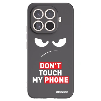 Picasee Xiaomi 15T Pro Hülle - Schwarzes Silikon - Angry Eyes - Transparent