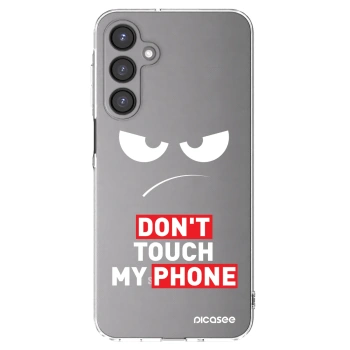 Picasee Samsung Galaxy A16 4G Hülle - Transparentes Silikon - Angry Eyes - Transparent