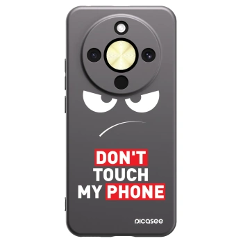 Picasee Honor Magic8 Lite 5G Hülle - Schwarzes Silikon - Angry Eyes - Transparent