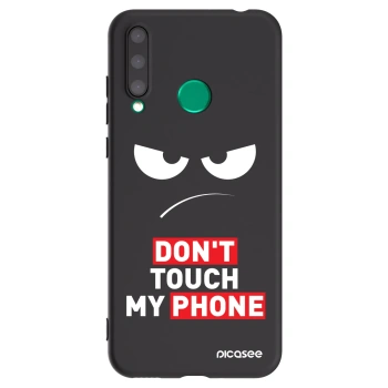 Picasee Honor 20 Lite Hülle - Schwarzes Silikon - Angry Eyes - Transparent