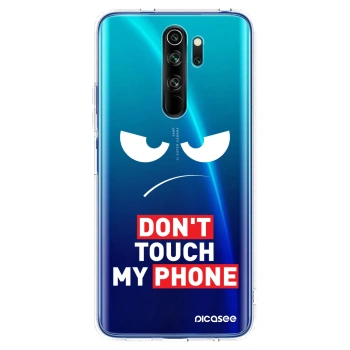 Hülle für Xiaomi Redmi Note 8 Pro - Angry Eyes - Transparent