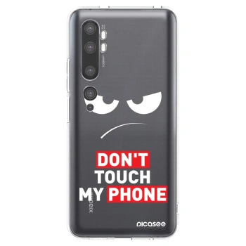 Picasee Xiaomi Mi Note 10 (Pro) Hülle - Transparentes Silikon - Angry Eyes - Transparent