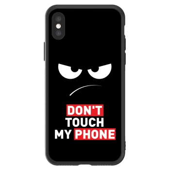 Picasee ULTIMATE CASE für Apple iPhone X/XS - Angry Eyes - Transparent