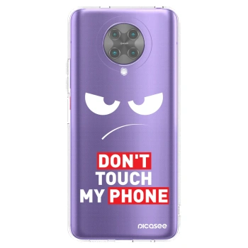 Picasee Xiaomi Poco F2 Pro Hülle - Transparentes Silikon - Angry Eyes - Transparent