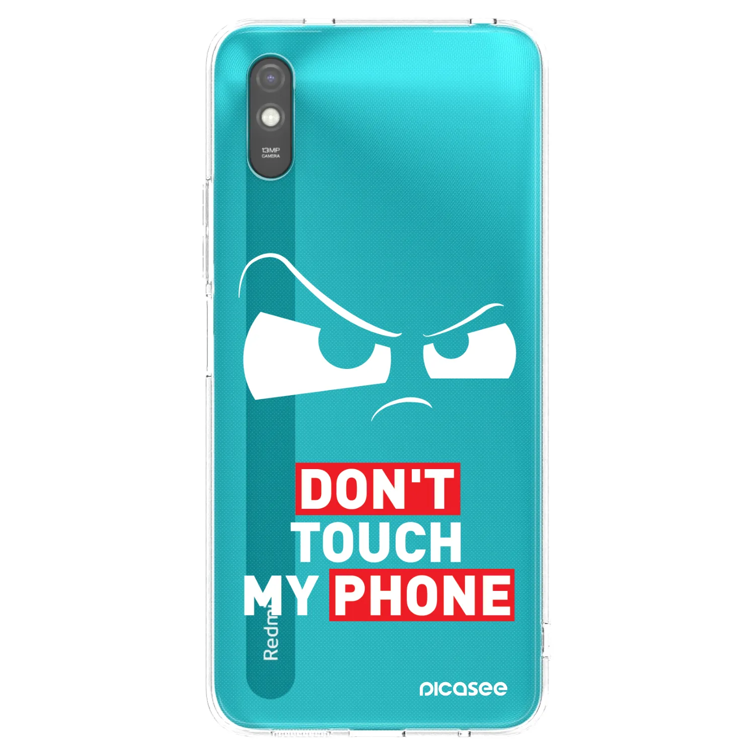 Picasee Xiaomi Redmi 9A Hülle - Transparentes Silikon - Cloudy Eye - Transparent