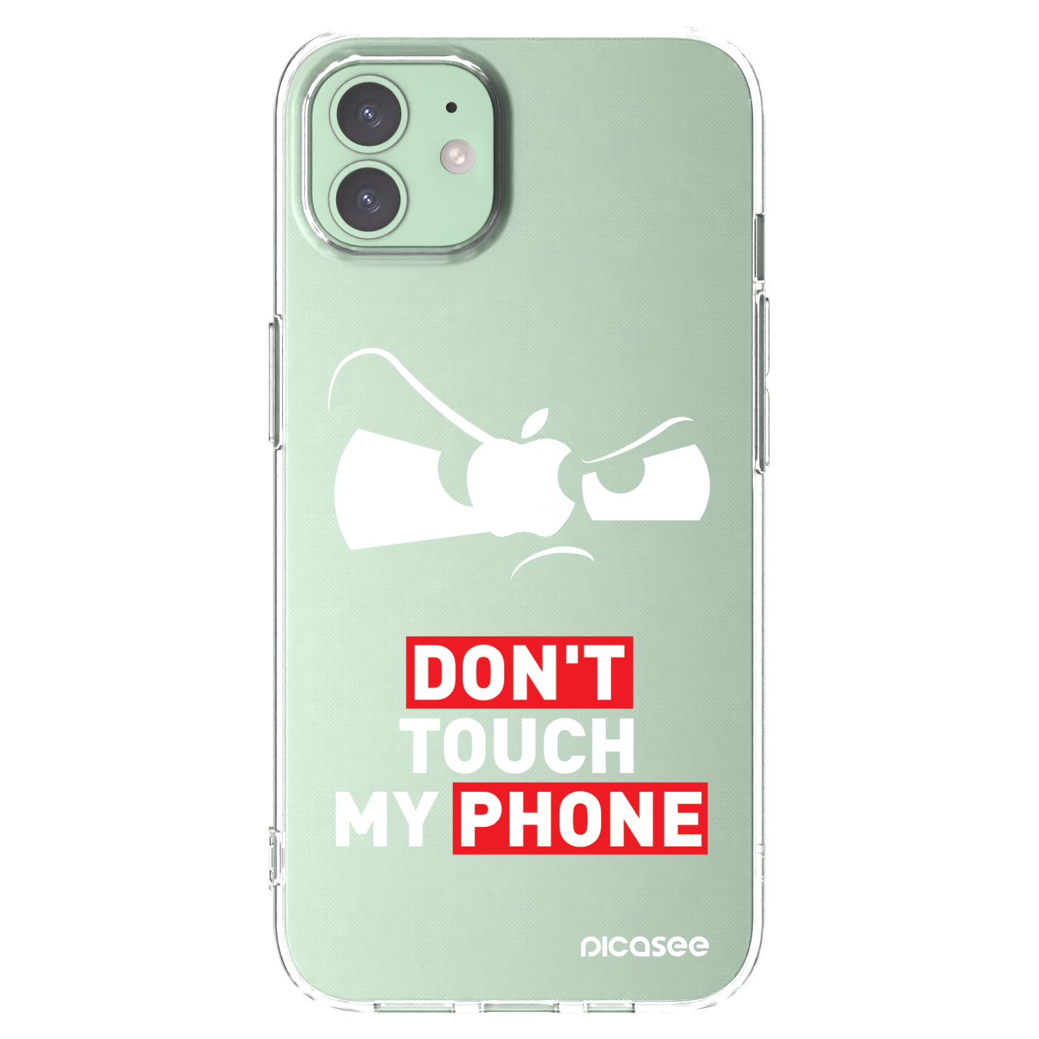 Picasee Apple iPhone 12 Pro Hülle - Transparentes Silikon - Cloudy Eye - Transparent