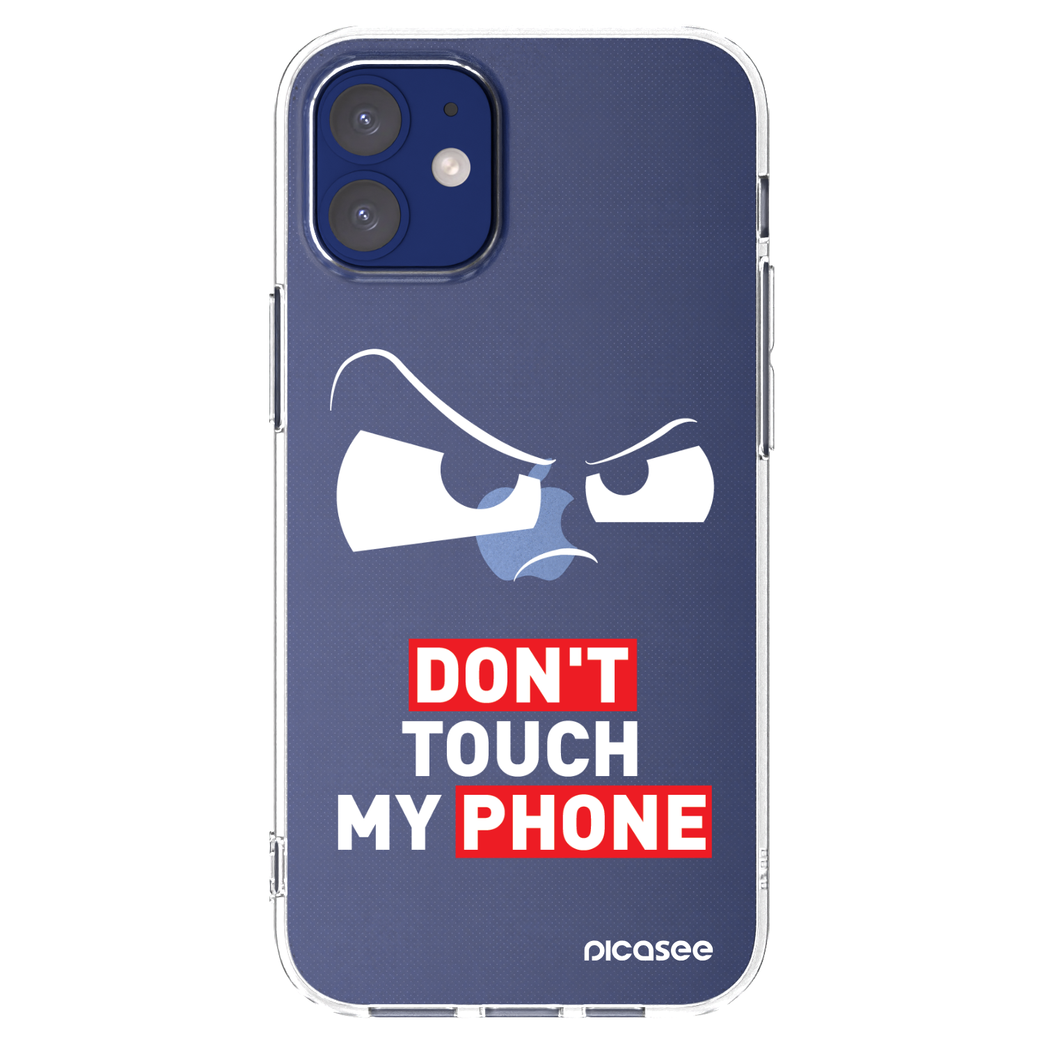 Picasee Apple iPhone 12 mini Hülle - Transparentes Silikon - Cloudy Eye - Transparent