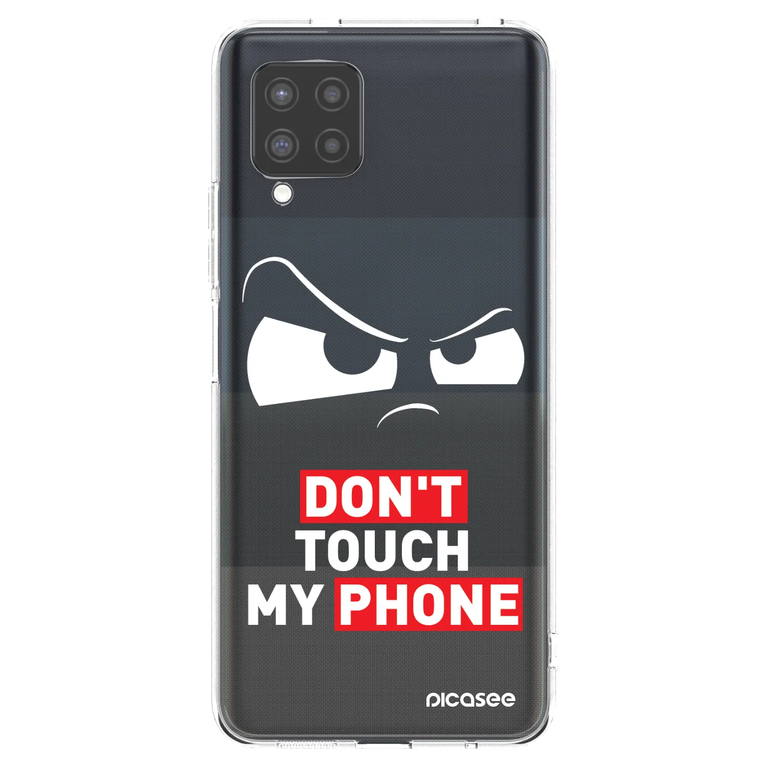 Picasee Samsung Galaxy A42 A426B Hülle - Transparentes Silikon - Cloudy Eye - Transparent