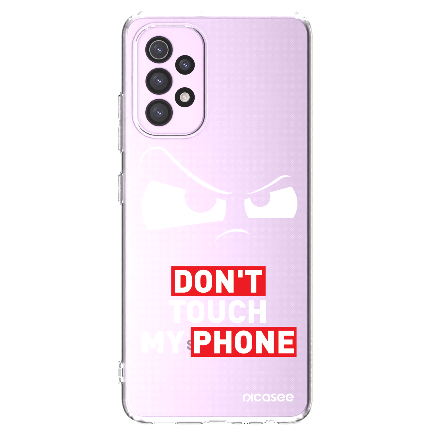 Picasee Samsung Galaxy A32 5G A326B Hülle - Transparentes Silikon - Cloudy Eye - Transparent