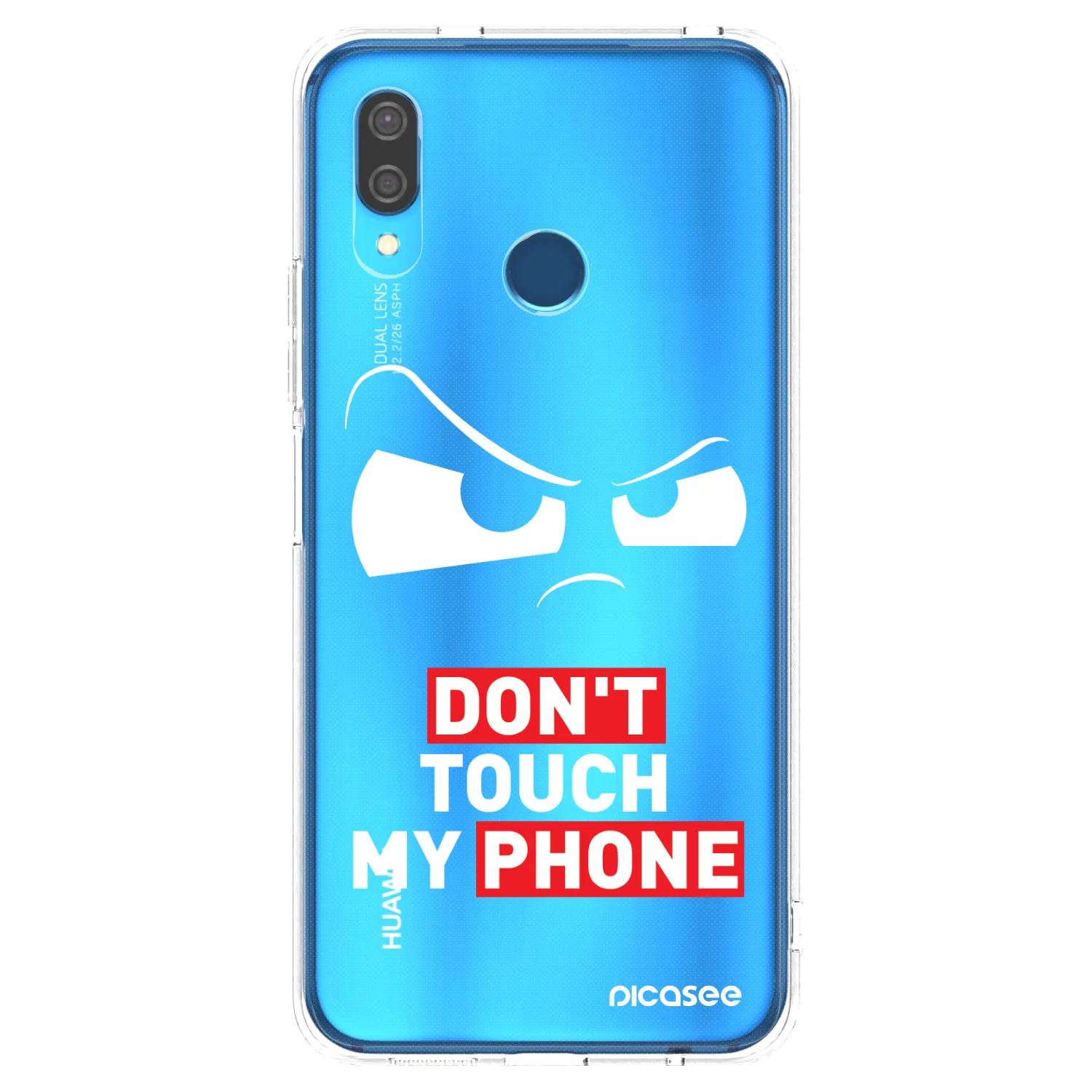 Picasee Huawei P20 Lite Hülle - Transparentes Silikon - Cloudy Eye - Transparent