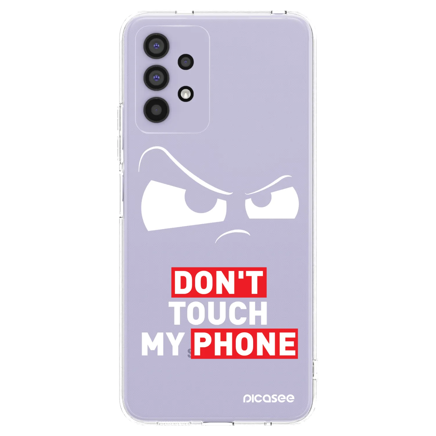 Picasee Samsung Galaxy A32 4G SM-A325F Hülle - Transparentes Silikon - Cloudy Eye - Transparent