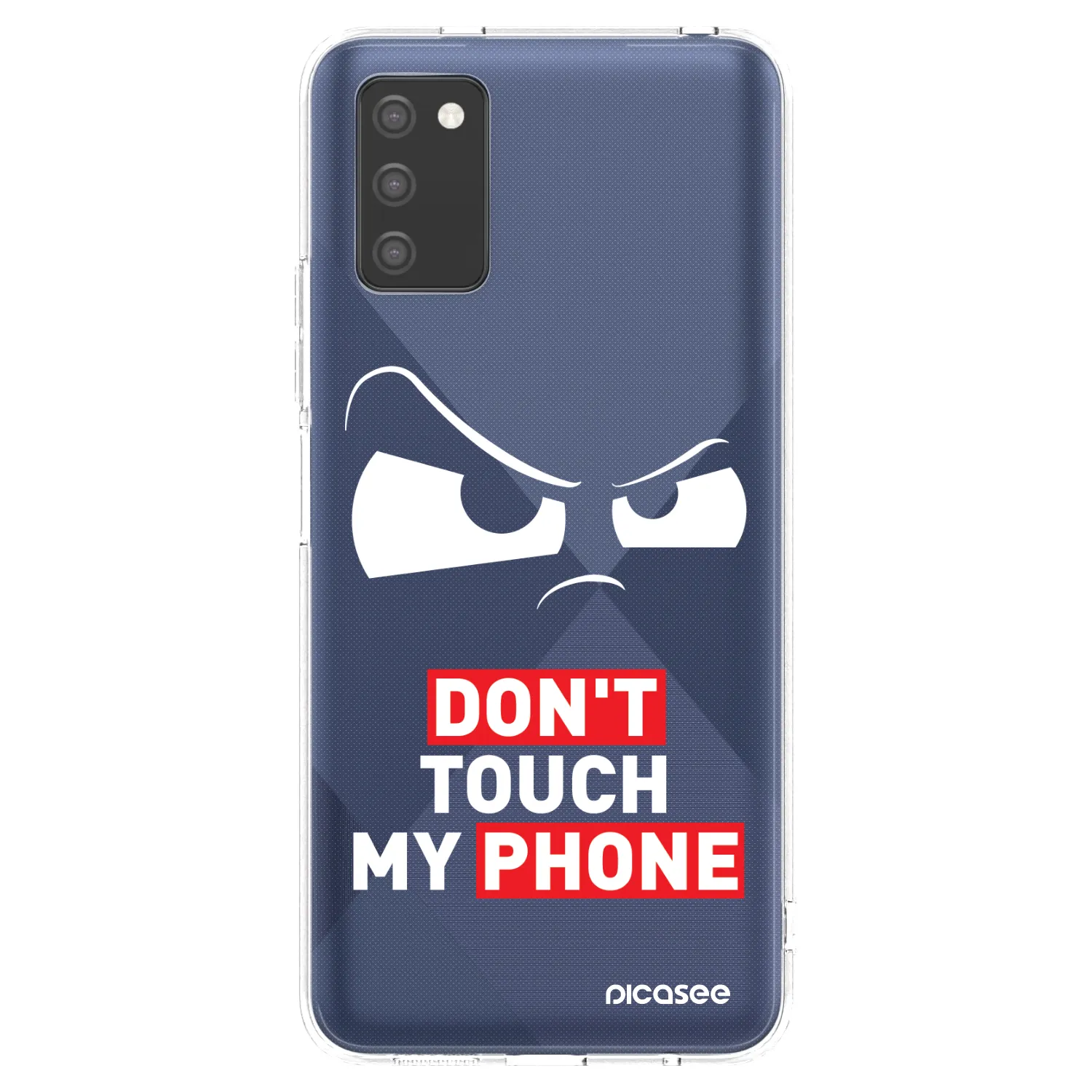 Picasee Samsung Galaxy A02s A025G Hülle - Transparentes Silikon - Cloudy Eye - Transparent