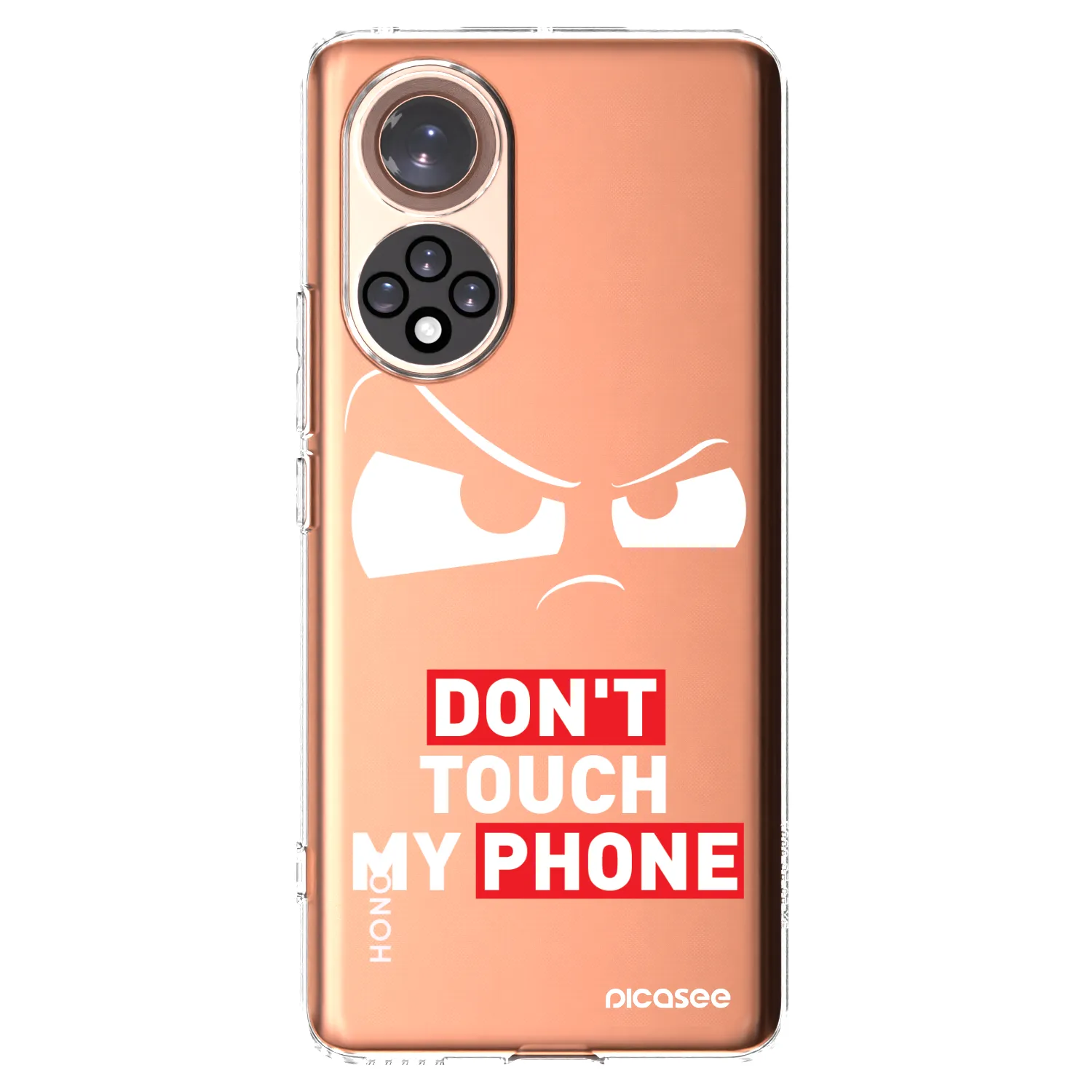 Picasee Honor 50 5G Hülle - Transparentes Silikon - Cloudy Eye - Transparent