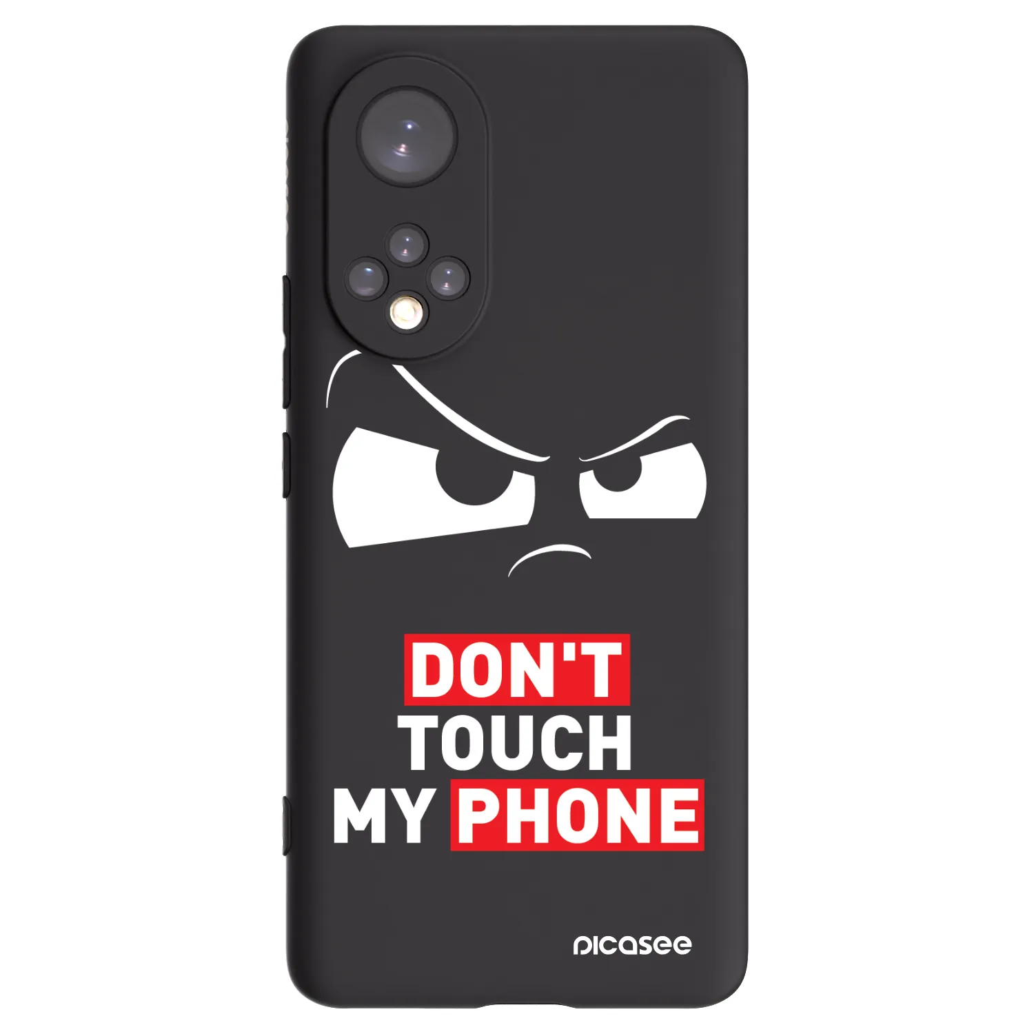 Picasee Huawei Nova 9 Hülle - Schwarzes Silikon - Cloudy Eye - Transparent