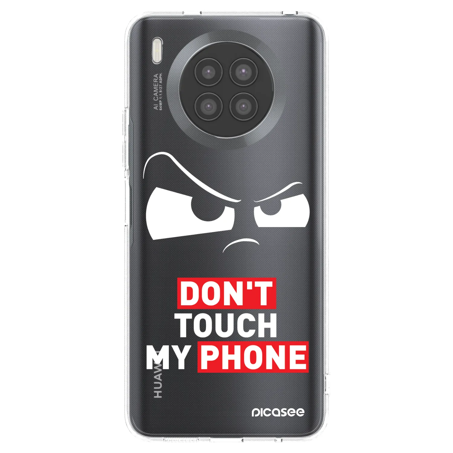 Picasee Huawei Nova 8i Hülle - Transparentes Silikon - Cloudy Eye - Transparent