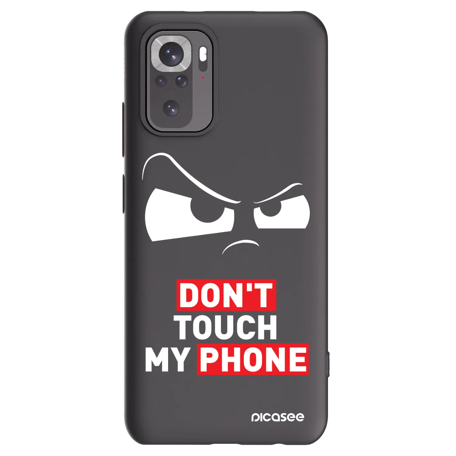 Picasee Xiaomi Redmi Note 11S 4G Hülle - Schwarzes Silikon - Cloudy Eye - Transparent