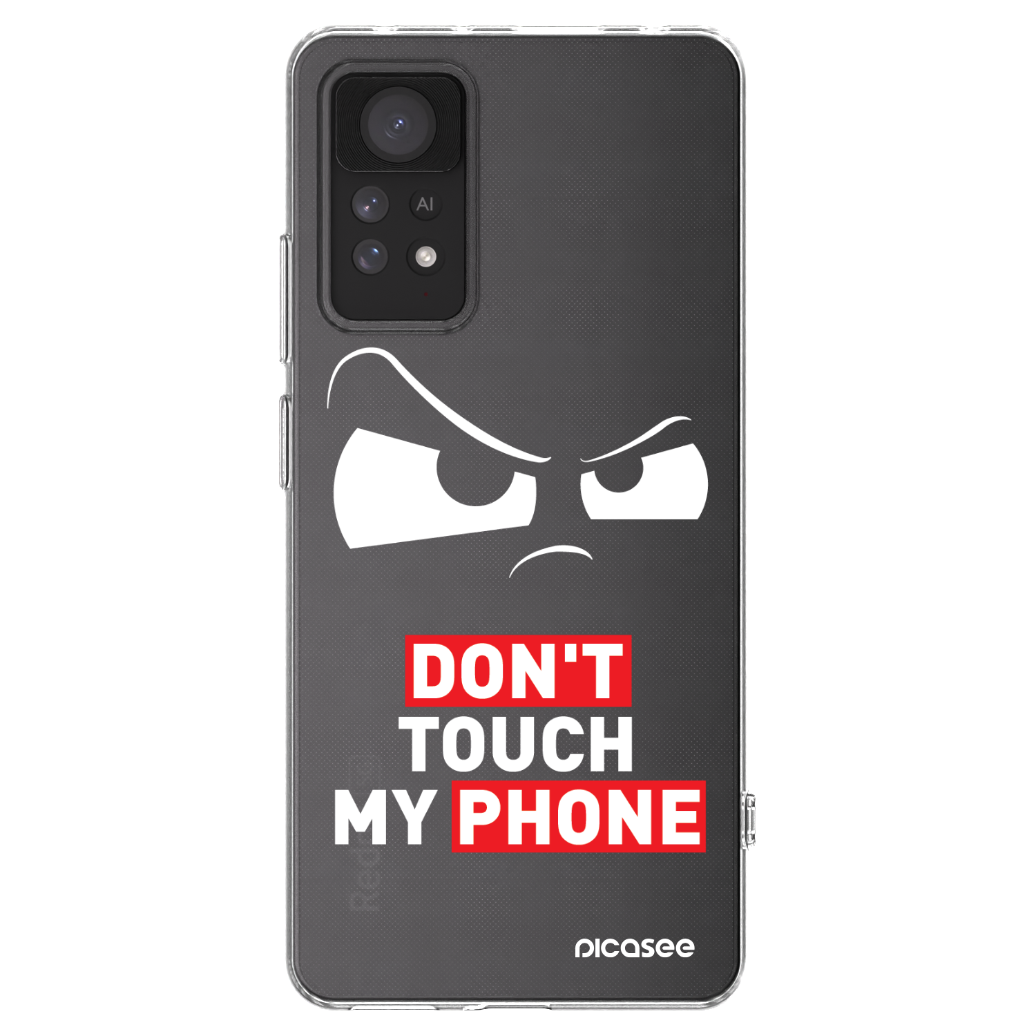 Picasee Xiaomi Redmi Note 11 Pro 5G Hülle - Transparentes Silikon - Cloudy Eye - Transparent
