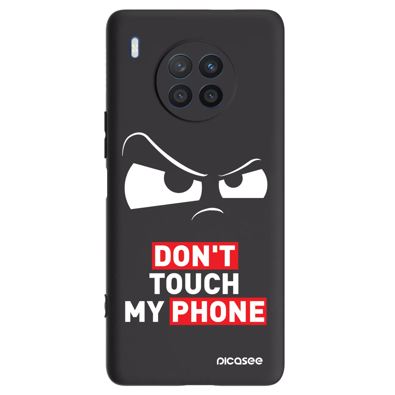 Picasee Honor 50 Lite Hülle - Schwarzes Silikon - Cloudy Eye - Transparent