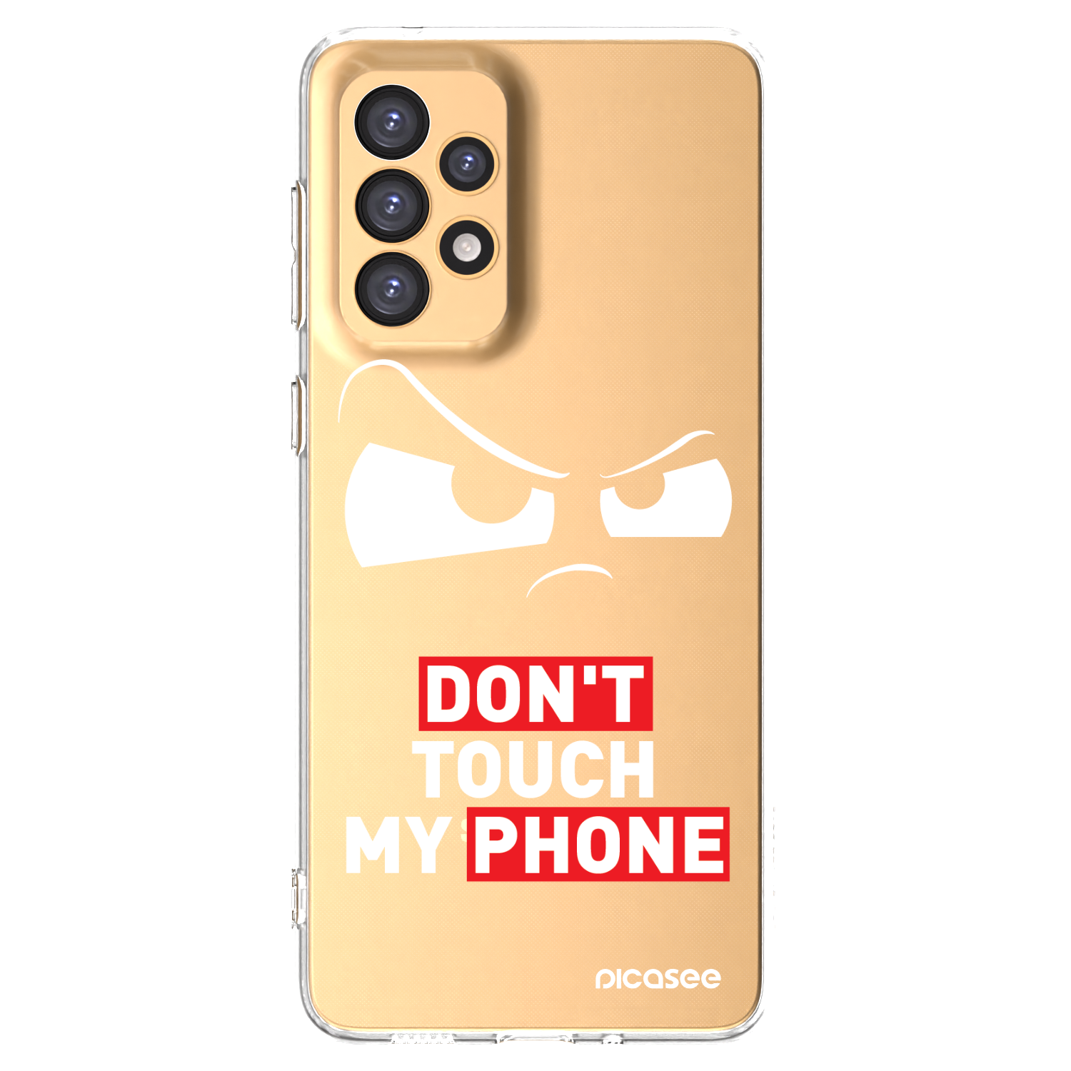 Picasee Samsung Galaxy A33 5G A336 Hülle - Transparentes Silikon - Cloudy Eye - Transparent