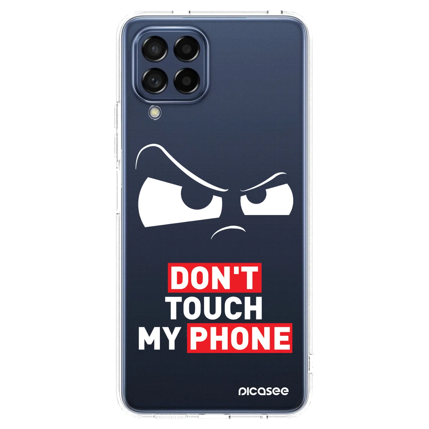Picasee Samsung Galaxy M53 5G Hülle - Transparentes Silikon - Cloudy Eye - Transparent