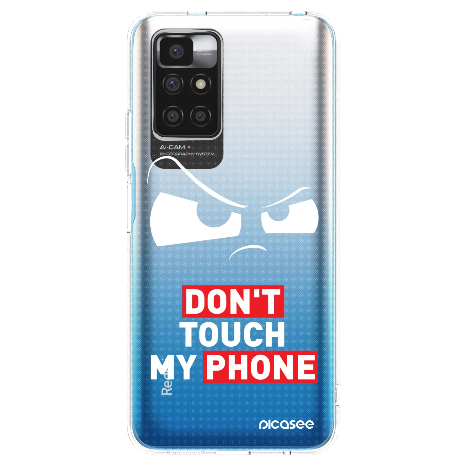 Picasee Xiaomi Redmi 10 (2022) Hülle - Transparentes Silikon - Cloudy Eye - Transparent