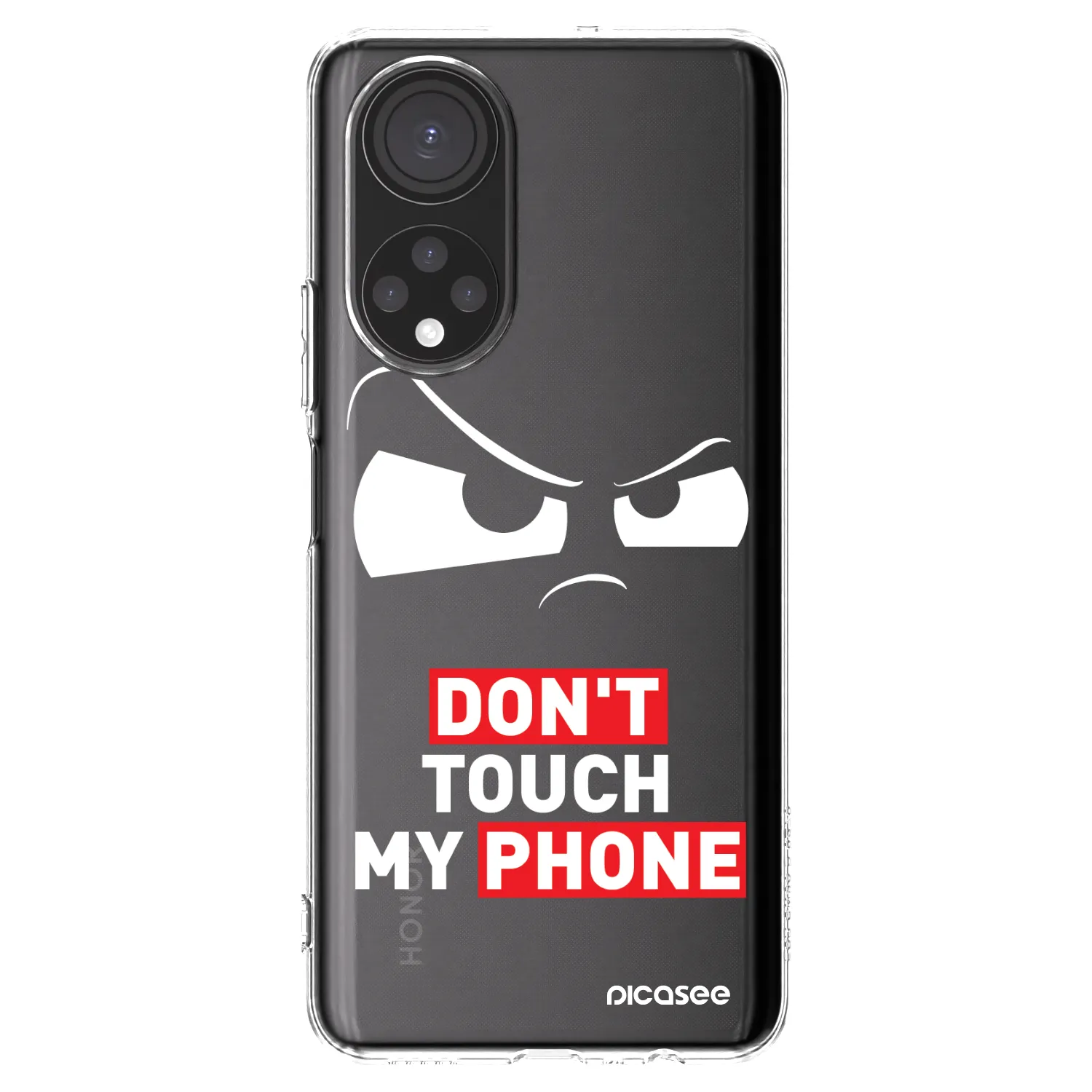 Picasee Honor X7 Hülle - Transparentes Silikon - Cloudy Eye - Transparent