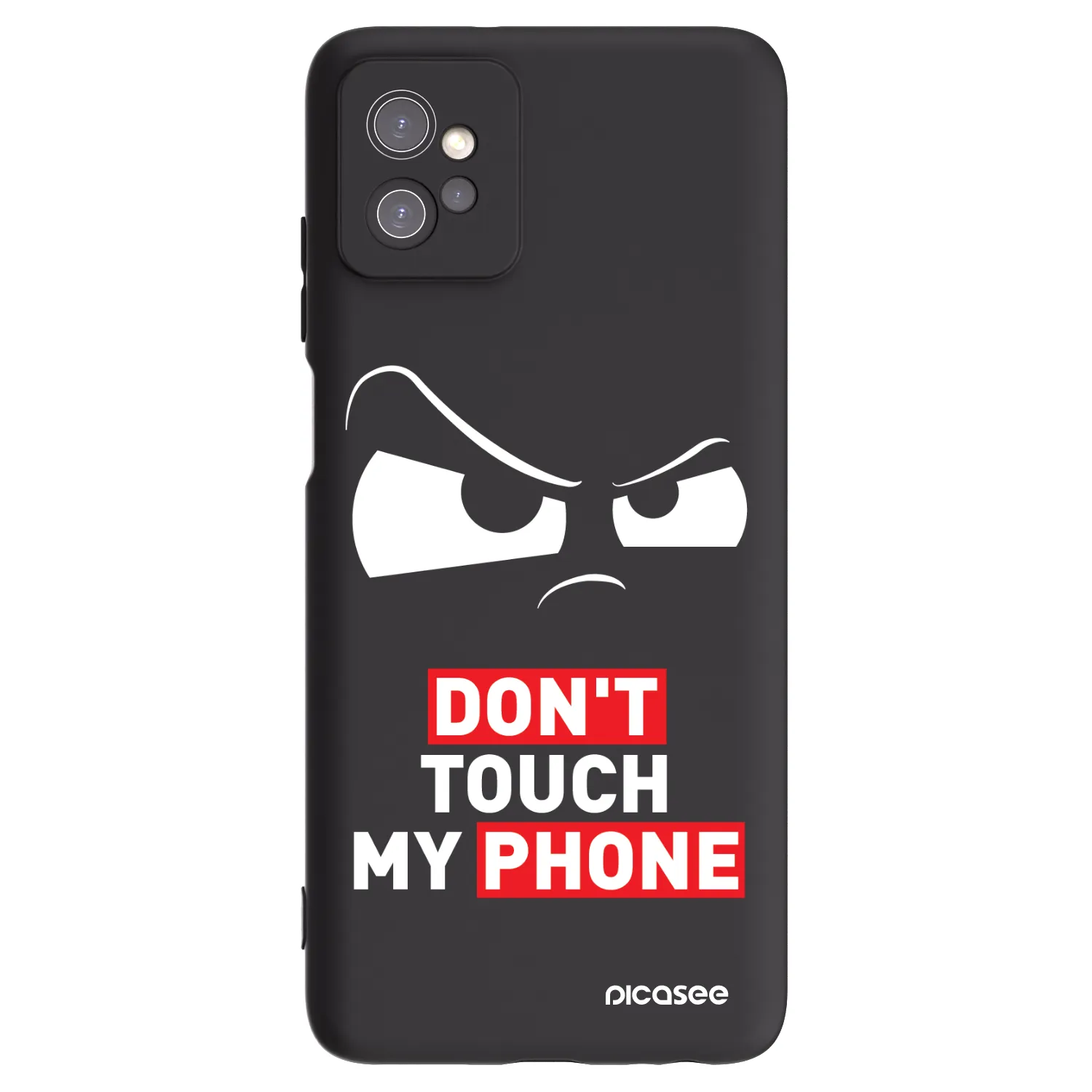 Picasee Motorola Moto G32 Hülle - Schwarzes Silikon - Cloudy Eye - Transparent